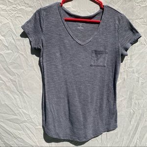 Grey short sleeve T-shirt